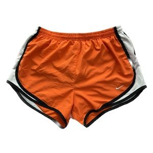 Nike Dri-Fit orange shorts